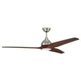 thumbnail image 2 of LIM60BNK3-Craftmade Lighting-Limerick - 3 Blade Ceiling Fan with Light Kit-14.34 Inches Tall and 60 Inches Wide-Brushed Polished Nickel Finish, 2 of 5