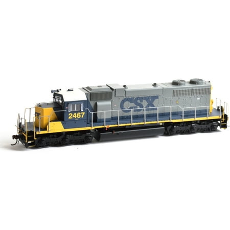 Athearn HO Scale EMD SD38 Diesel Locomotive CSX Transportation/YN2 #2467