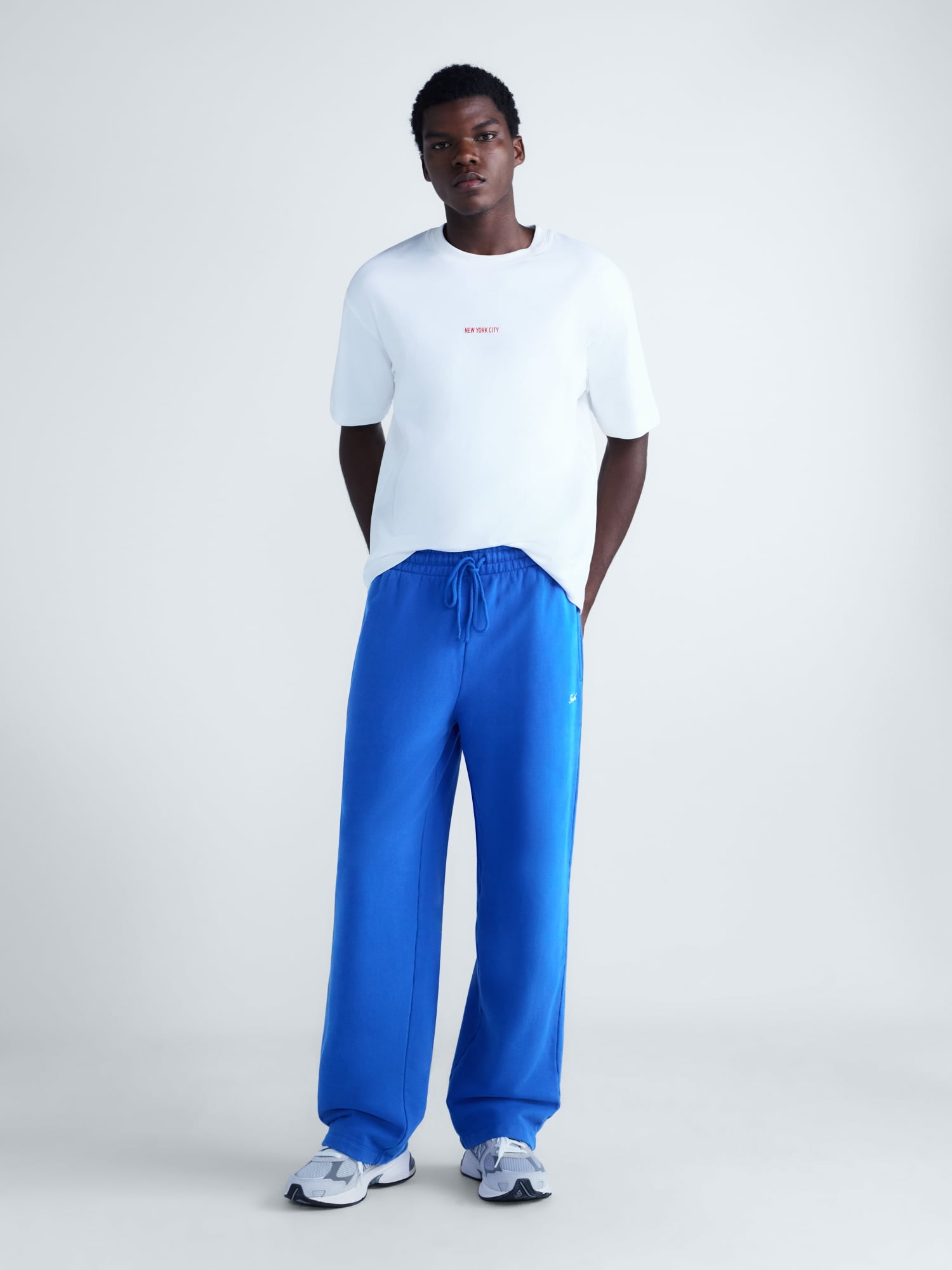 Free Assembly Men's Cotton Fleece Sweatpants, Sizes XS-XL