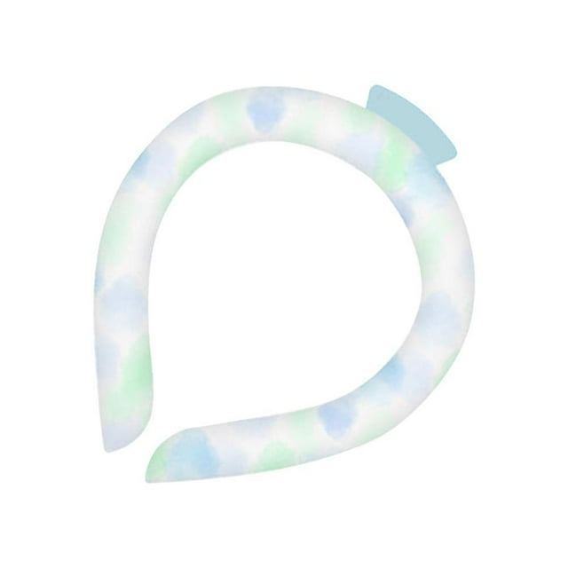 The Ice Circle Cools Physically Summer Neck Wraps Hands Free Cold Gel Ice Pack ⊥ Q5U8