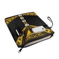 thumbnail image 2 of HELLHERO Notebook Wraps Book Storage Bag Decorative Design Book Organzier Holder Waterproof with Protector Wrap Bag 11.42 x 8.66 Inch Geometric Pattern, 2 of 7