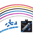 thumbnail image 4 of Kit de  , carcasa de de de aleación de aluminio rojo shamjiam Carcasa de cable de bicicleta, 4 of 8