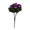 thumbnail image 4 of Yuarrent 3 piezas de flores artificiales pensamiento planta ramo interior exterior hogar jardín Type4 NO4, 4 of 6