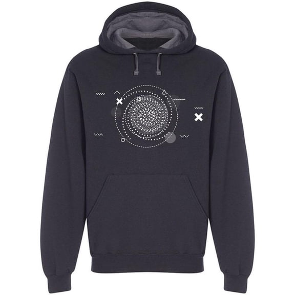 Abstract Astronomy Hoodie Men -Image by Shutterstock, Male Medium