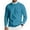 Sky Blue_002, variant on Domuza Crew Neck Sweaters for Men Long Sleeve Ribbed Textured Knitted Sweaters Fall Winter Warm Trendy Classic Fit Solid Color Pullover Top Yellow XL