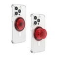 thumbnail image 4 of PopSockets Soporte y Agarre Magnético para Teléfono Compatible con MagSafe Danger Red Translúcido, 4 of 7
