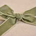 thumbnail image 3 of FRAÎCHE Christmas 6 Count Velvet Bow Set, Green, 3 of 5