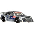 thumbnail image 4 of 1994 Mercedes-AMG C-Class #7 Silver DTM Touring Car "Deutschland Design" Series Diecast Model Car by Hot Wheels, 4 of 6