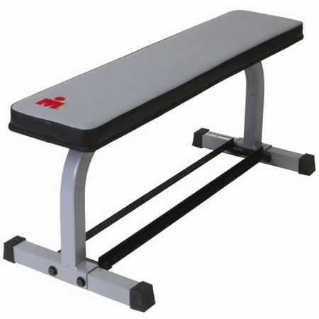 Ironman Flat Bench With Rack