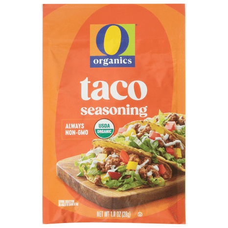 O O Organic Taco Seasoning Mix USDA Organic 1 oz