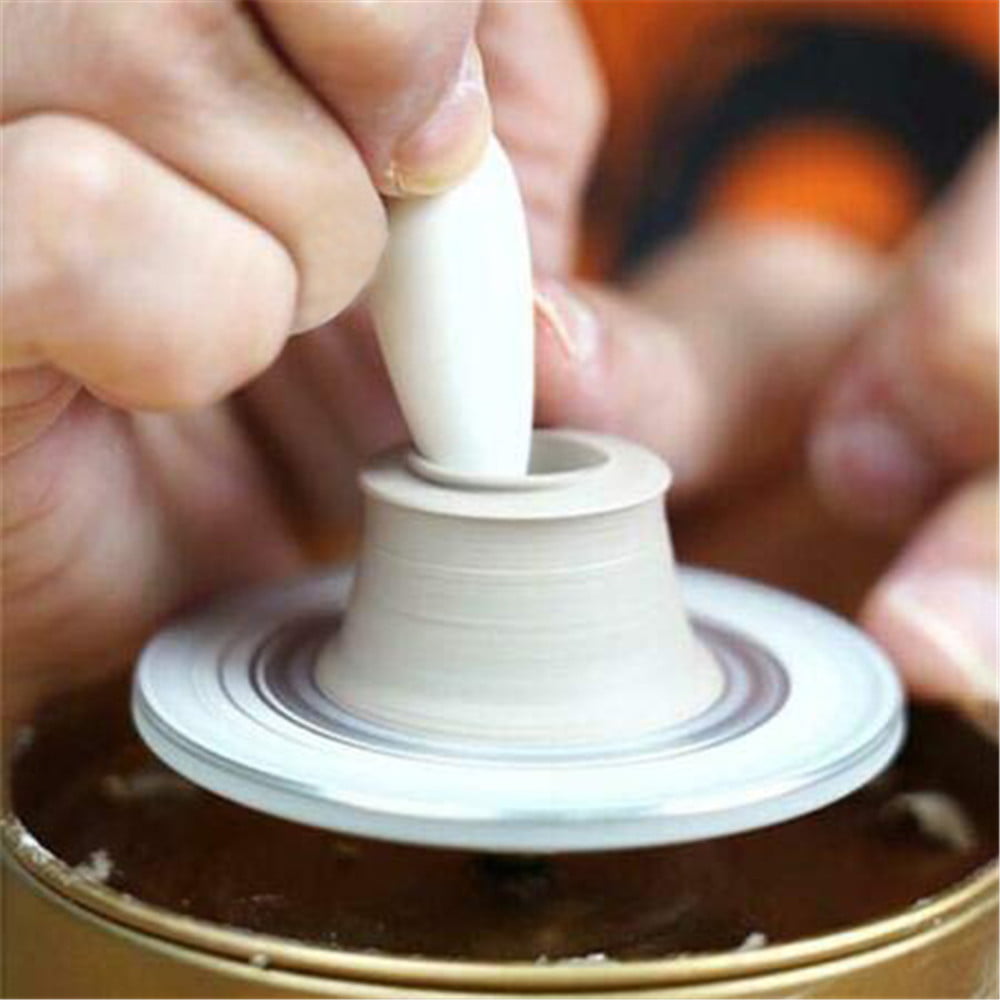 Electric Pottery Wheel Ceramic Art Machine Mini Clay Making 1500RPM 6.5cm Dia