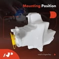 thumbnail image 5 of A-Premium Windshield Washer Reservoir Tank Assembly Compatible with Jeep JL Series Wrangler 2018-2024, JT Series Gladiator 2020-2023 - with Washer Pump & Cap & Fluid Level Sensor, 5 of 6