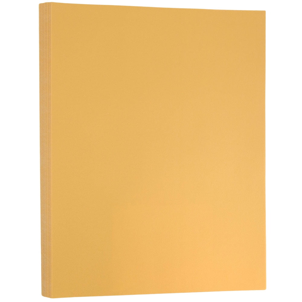 JAM Translucent Paper, 8.5x11, 30lb Gold, 100/Pack - Walmart.com ...
