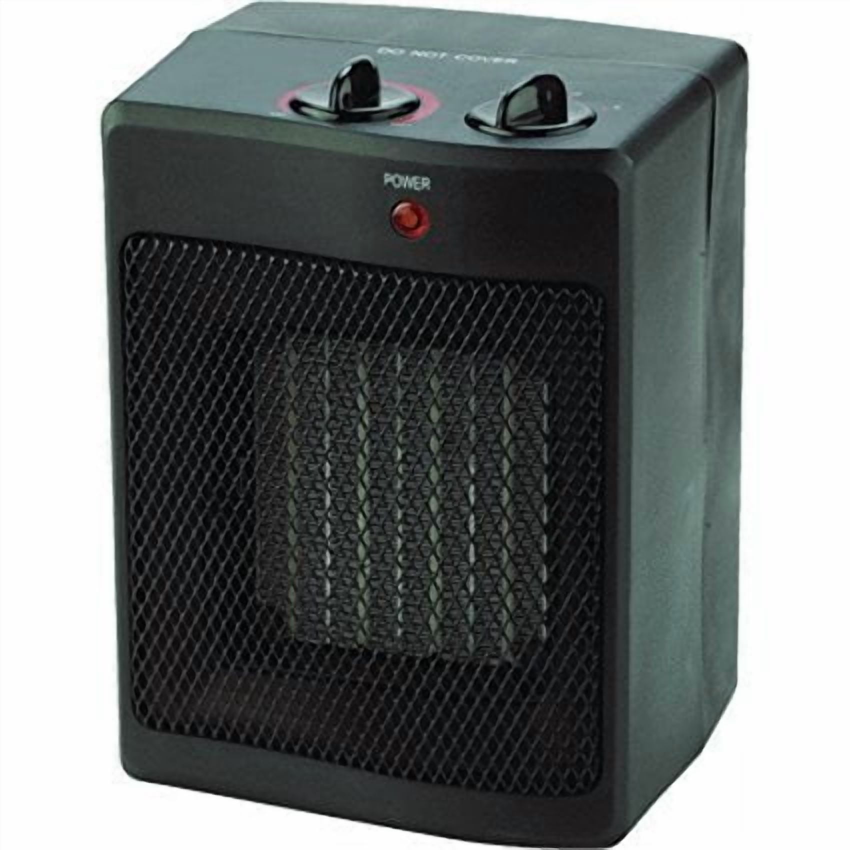 Do it Best Tools Utility Electric Heater - Adjustable, Manual Control, 1500 Watts, Black — Residential Use, Standard Application
