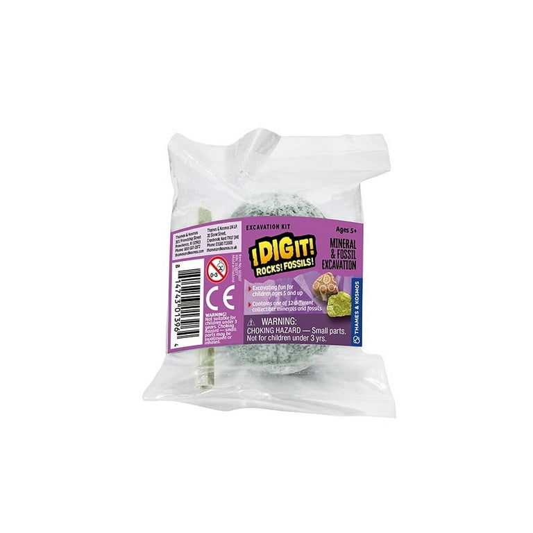Thames & Kosmos Dig It! Rocks & Fossils Excavation Kit - Walmart.com