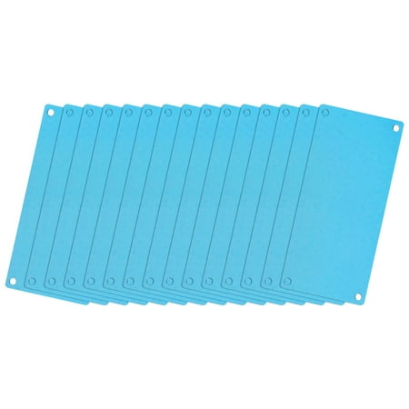 

Uxcell 80x40x0.5mm Aluminium Blank Tags Engraving Blanks with 4 Hole 15Pack(Water Blue)