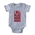 thumbnail image 1 of CafePress - I Will Read More Books - Cute Infant Baby Football Bodysuit, 1 of 1