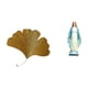 thumbnail image 1 of Elegante Escultura De Pared De Hierro Con Ginkgo Que Representa A Una Dama De Arte Abstracto Religioso Para Sala De Estar, Oficina, Hotel, Comedor., 1 of 8