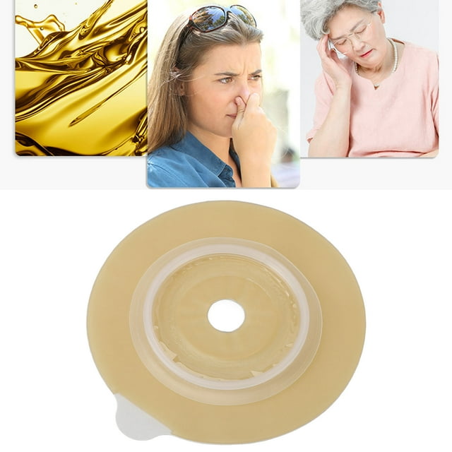Anillos De Barrera De Colostomía, 5 Piezas Amigables Con La Piel Evite La Vergüenza Prevenga Fugas Bolsa De Colostomía Coloide Suave Desechable Anillos De Barrera Para Bolsa De