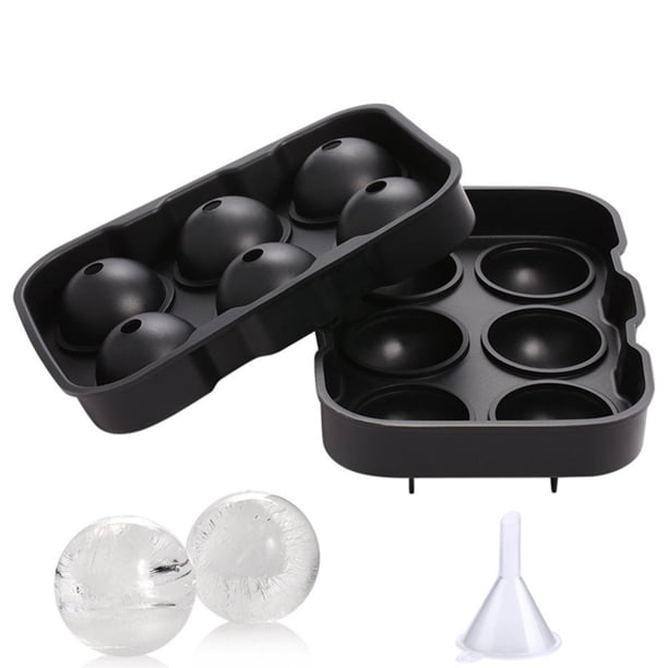 Bandeja para Cubitos de Hielo Jadeshay 6 Moldes de Silicona Alta Capacidad
