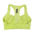 thumbnail image 2 of Reebok Womens Textured Sports Bra, Yellow, X-Small, 2 of 2