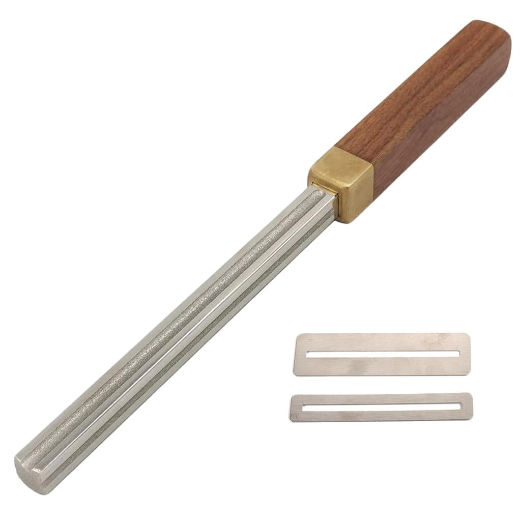 Universal Guitar Fret Crowning File Diamond,Fingerboard Fret File Luthier Diamond Coating Accessory for Guitars, Ukuleles, Bass, Banjo, Mandolin