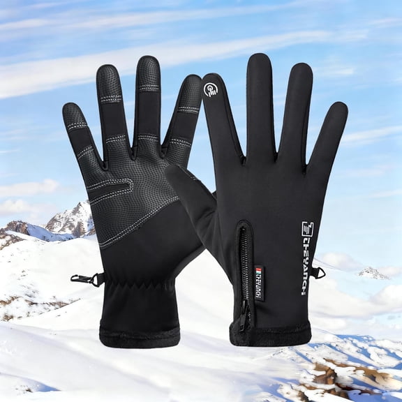 shoper Waterproof Winter Gloves for Women Men Ski Snow Gloves Liner Thermal Warm Touch Screen, Suit for Running, Cycling, Biking, Hiking, Driving, Walking, Typing, Freezer Work, Sports, Shooting