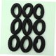 thumbnail image 5 of RENACLIPY 20Ud Binding Hair Tie Negro Cuerda Para Durable Decorativo Para Mujer, 5 of 8