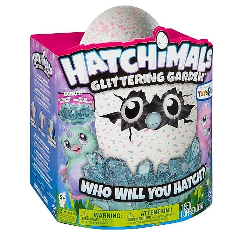 Hatchimals Glittering Garden Twinkling Owlicorn Egg Pet Exclusive Brand New NIB 