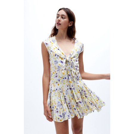 Free People Womens It Takes Two Wrap Dress, Choose Sz/Color: XL/ivory