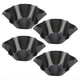 thumbnail image 1 of 4 Tazones Antiadherentes Grandes de 8 Pulgadas para Tortillas de Acero Al Carbono, Moldes para Hornear Tostadas y Ensaladas., 1 of 5