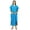 Blue, variant on Bimba Maternity Cotton Kaftan Hospital Delivery Gown Nursing Night Wear Caftan
