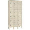 thumbnail image 4 of Global Industrial 652970TN 12 x 12 x 12 in. Six Tier Infinity Locker with 18 Door Assembled, Tan, 4 of 4
