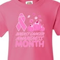 thumbnail image 4 of Inktastic Breast Cancer Awareness Month- October Youth T-Shirt, 4 of 5