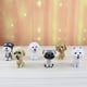 thumbnail image 5 of preciosos Perros de Bobble para Salpicaderos de Coches, Minifiguras de , Decoración de Escritori Y , Schnauzer Hugo Perro con cabeza de muñeco de resina, 5 of 10