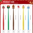 thumbnail image 2 of Bolígrafos de gel Squishy de SANNIX Christmas, juego de 50 unidades con dibujos animados, 2 of 7