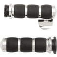 thumbnail image 2 of Avon Grips AIR-93-FLY-BOSS Velvet Air Cushion Grips with Throttle Boss - Chrome, 2 of 2