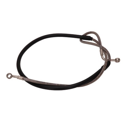 Galfer Front Steel Braided Brake Line Standard Length Black for KTM 520 EXC 4 Stroke 2000-2002