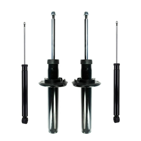 Set 4 Front Suspension Strut Assembly-Rear Shock Absorber For 2009-2012 Audi A4