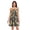 Golden Pineapples and Butterflies, variant on Dailycode Summer Dresses for Women Strapless Casual Beach Cover Ups Cute Teddy Bear in Pot Tube Top Sundress