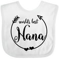 thumbnail image 3 of Inktastic World's Best Nana Girls Baby Bib, 3 of 4