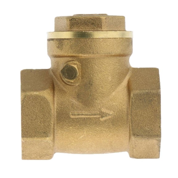 1/2" FIP Brass 200 WATER,OIL,GAS Swing Check Valve Threaded Plumbing Fitting