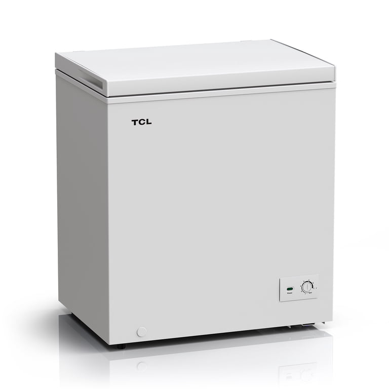 TCL 5.0 Cu. Ft. Chest Freezer, Garage Ready, LED Power-On
