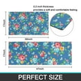 thumbnail image 7 of Pioneer Flower Floral Print Pattern Kitchen Rugs Sets Of 2,Anti Fatigue Kitchen Mat Rugs Non Slip Washable,Decorative Kitchen Floor Mats for Kitchen,Sink,Laundry,17"x30"+17"x47", 7 of 7