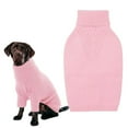 thumbnail image 2 of Barhoo Dog Sweater Thermal Knit Big Dog Sweater Christmas Pet Turtleneck Doggy Sweatshirt for Extra Large Dogs Boy Girl, Stretchy and Warm for Cold Weather Outfit, Cozy Acrylic Yarn for Holidays, 2 of 9