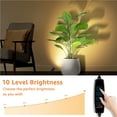 thumbnail image 3 of 2 Pack Indoor Spotlight LED Up Lights for Plant 120V Floor Spot Lights Accent Light Indoor Uplighting Warm White Spotlight Lamp Accent Lighting LED Uplight, 5.9 FT Plug Cord with Foot Switch, 3 of 8