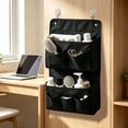 thumbnail image 4 of Large Capacity Wall Hanging Storage Bag Multi Pocket Organizer for Cosmetics Sundries Closet Door Mount, 4 of 6
