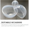 thumbnail image 3 of Vogacara 10 piezas de juguete de bola de huevo portátil transparente para niños, bolas rellenables que se pueden abrir, regalo, paquetes de Juguetes de construcción Vogacara FN011313-01, 3 of 6