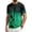 Dark Green, variant on Mens Short Sleeve T-Shirts Casual Palm Graphic Gradient Printed Tee Crewneck Summer Beach Hawaiian Vintage Shirts Red M