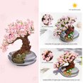 thumbnail image 4 of Mini Bloques De Plantas En Maceta Diy, Conjunto De Bloques De Construcci贸n De Plantas De Macetas Eternas, Kits De Construcci贸n De Flores Artificiales, Modelo 3D, Juguete De Construcci贸n, Regalo Para, 4 of 6